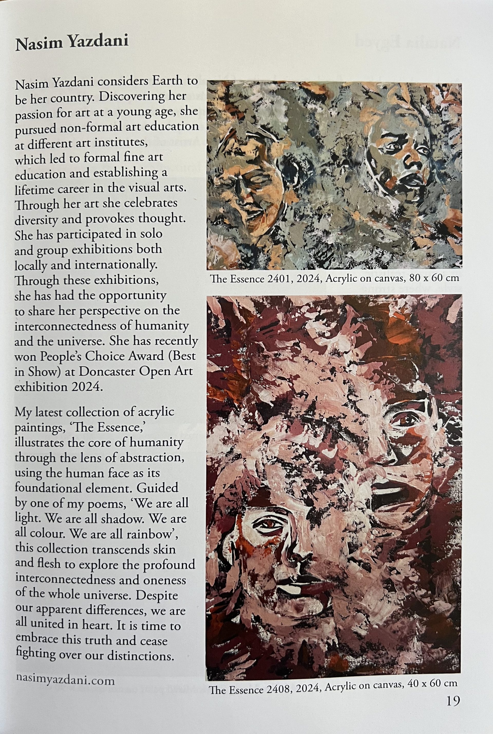 Cista Arts, Emotion Exhibition Book, London, Cista Arts, 2024