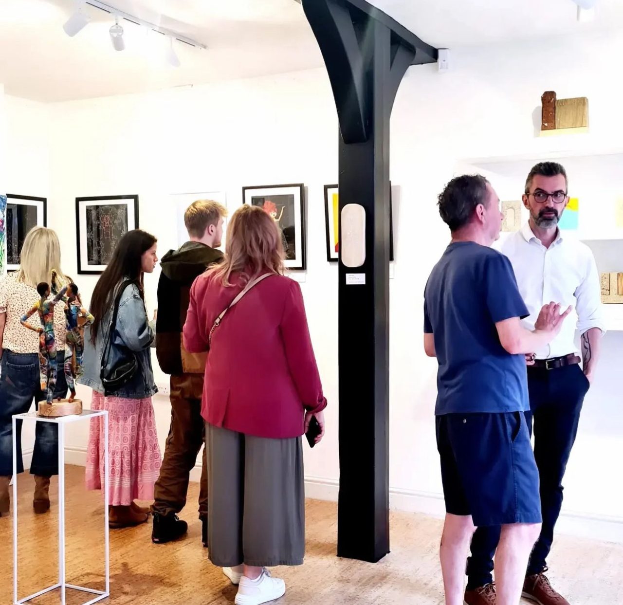 Muse Art Exhibition 2024, Fox Yard Studio, England, UK, 02