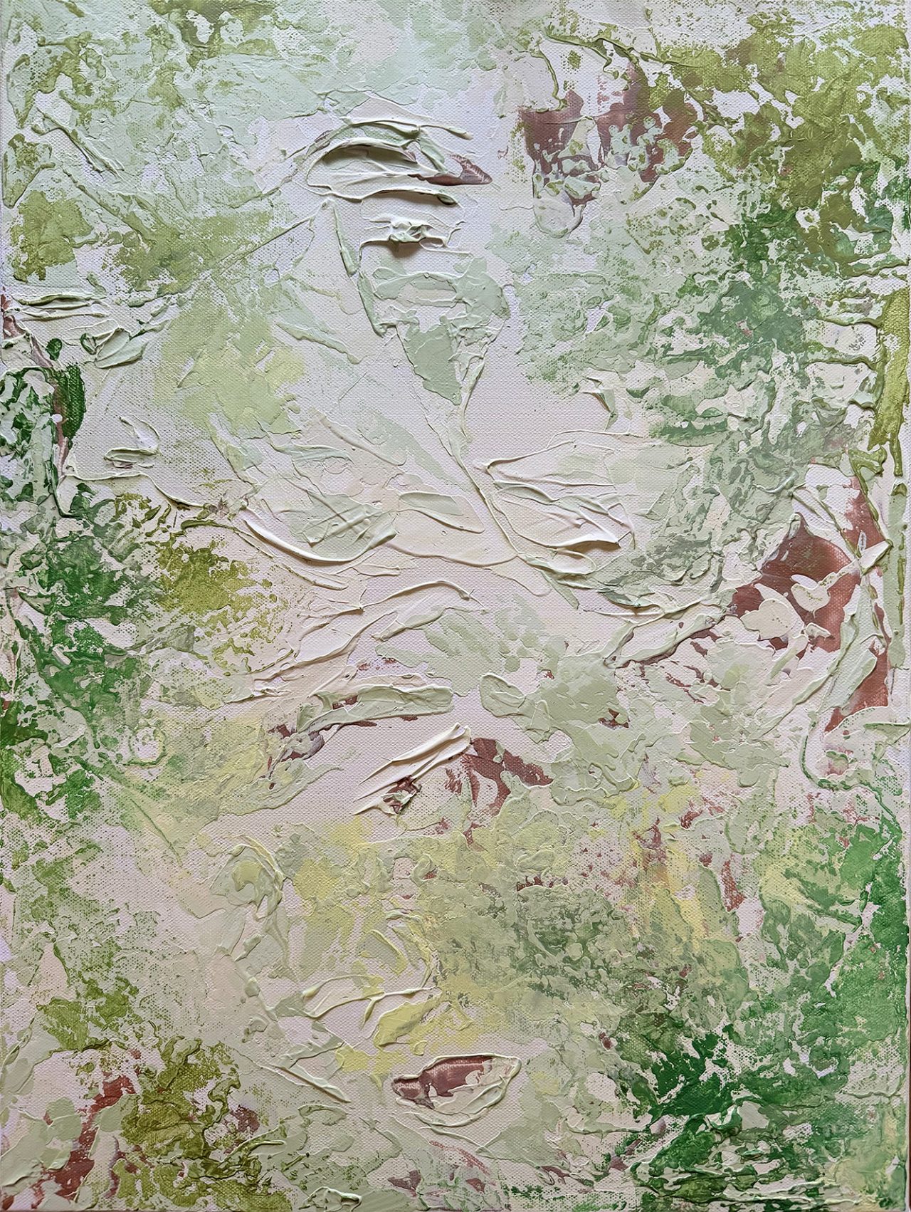 Nasim Yazdani, The Essence: Light, 2401, 2026, Acrylic on canvas, 42 x 59.4 cm