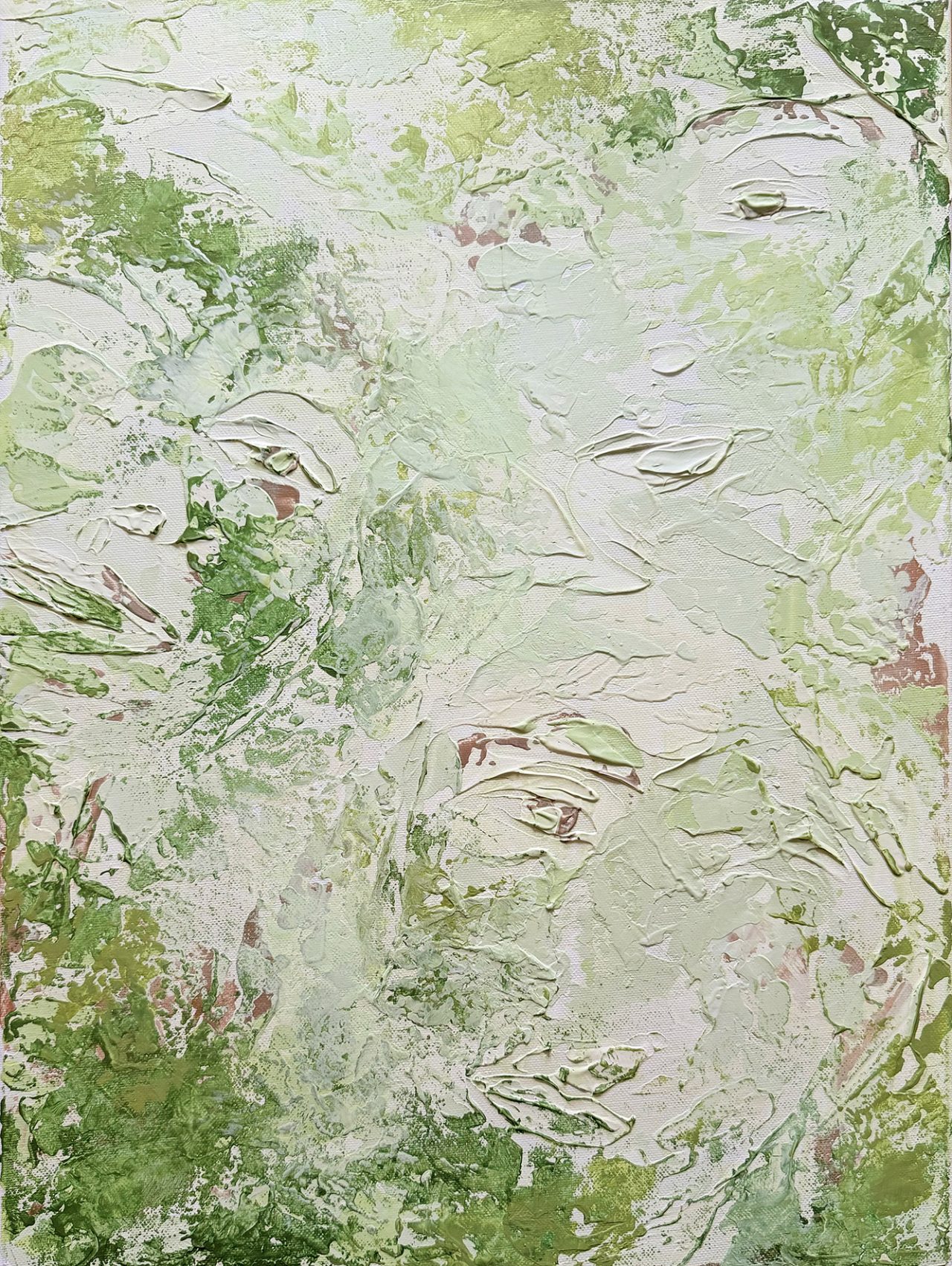 Nasim Yazdani, The Essence: Light, 2402, 2026, Acrylic on canvas, 42 x 59.4 cm