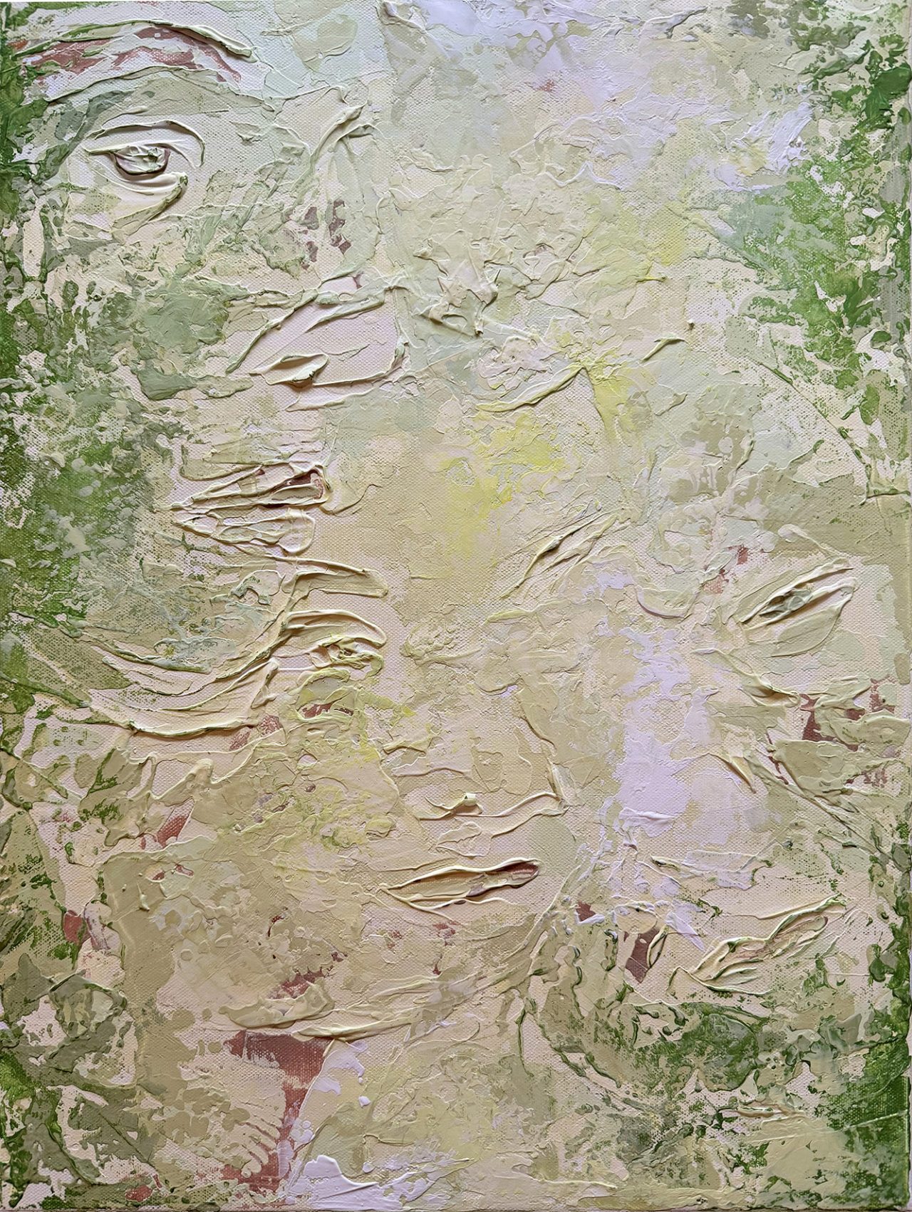 Nasim Yazdani, The Essence: Light, 2403, 2026, Acrylic on canvas, 42 x 59.4 cm